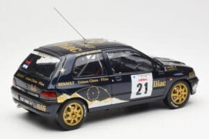 Renault Clio Williams DIAC #21 Jordan / Boyere Tour de Corse 1993 Norev 1:18 185228 Diecast - image 3 of 8