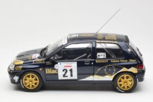 Renault Clio Williams DIAC #21 Jordan / Boyere Tour de Corse 1993 Norev 1:18 185228 Diecast - image 4 of 8