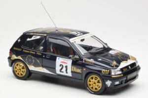 Renault Clio Williams DIAC #21 Jordan / Boyere Tour de Corse 1993 Norev 1:18 185228 Diecast - image 6 of 8