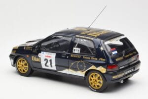 Renault Clio Williams DIAC #21 Jordan / Boyere Tour de Corse 1993 Norev 1:18 185228 Diecast - image 7 of 8