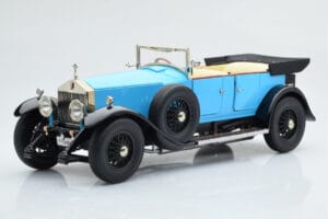 Rolls-Royce Phantom I Cabriolet Blue Kyosho 1:18 08931LB Diecast - image 2 of 9