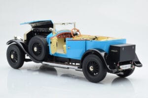 Rolls-Royce Phantom I Cabriolet Blue Kyosho 1:18 08931LB Diecast - image 6 of 9