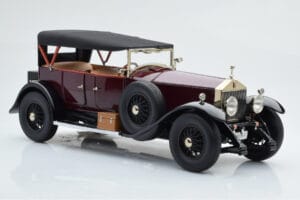 Rolls-Royce Phantom I Cabriolet Burgundy Red Kyosho 1:18 08931R Diecast - image 5 of 10