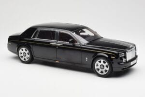 Rolls-Royce Phantom VII EWB Diamond Black Kyosho 1:18 08841DBK2 Diecast - image 6 of 8