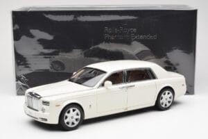 Rolls-Royce Phantom VII EWB English White Kyosho 1:18 08841EW2 Diecast - image 8 of 8