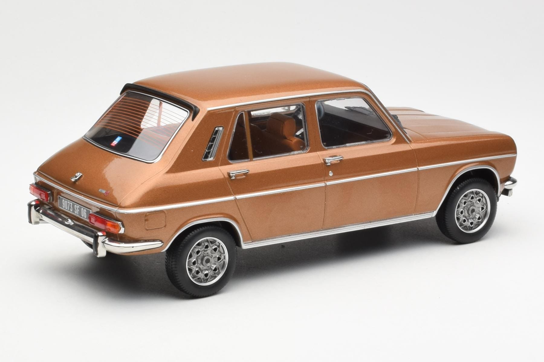 Simca 1100 Ti Sandalwood Metallic Norev 1:18
