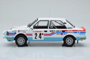 Skoda 130 L Night Version #24 J. Augland Rally Monte Carlo 1987 IXO 1:18 18RMC156 Diecast - image 3 of 6