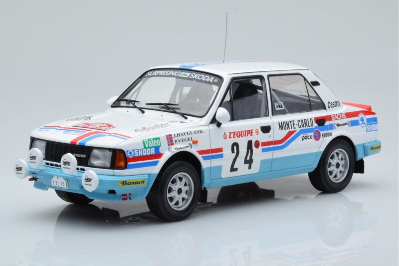 Skoda 130 L Night Version #24 J. Augland Rally Monte Carlo 1987 IXO 1:18 Skoda 130 L Night Version #24 J. Augland Rally Monte Carlo 1987 IXO 1:18 18RMC156 Diecast