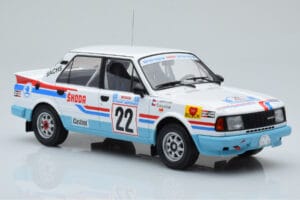 Skoda 130 LR #22 S. Kvaizar / J. Janecek Rally Acropolis 1986 IXO 1:18 18RMC157B Diecast - image 4 of 6