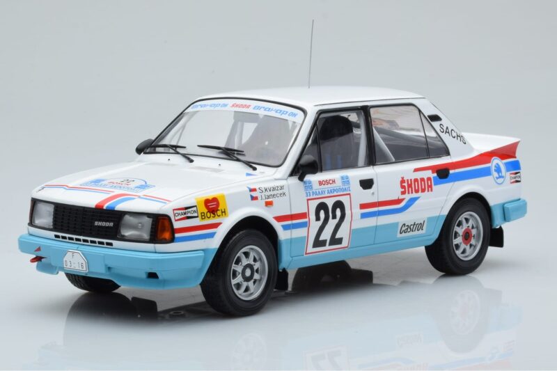 Skoda 130 LR #22 S. Kvaizar / J. Janecek Rally Acropolis 1986 IXO 1:18 Skoda 130 LR #22 S. Kvaizar / J. Janecek Rally Acropolis 1986 IXO 1:18 18RMC157B Diecast