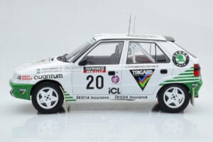 Skoda Felicia #20 S. Blomqvist / B. Cederberg Rally RAC Lombard 1995 IXO 1:18 18RMC147 Diecast - image 3 of 6