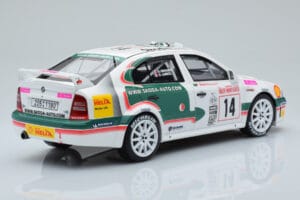 Skoda Octavia WRC #14 D. Auriol / D. Giraudet Rally Monte Carlo 2003 Otto 1:18 OT431 Resin - image 2 of 6