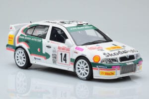 Skoda Octavia WRC #14 D. Auriol / D. Giraudet Rally Monte Carlo 2003 Otto 1:18 OT431 Resin - image 4 of 6