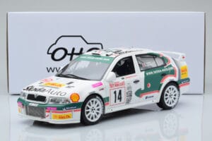 Skoda Octavia WRC #14 D. Auriol / D. Giraudet Rally Monte Carlo 2003 Otto 1:18 OT431 Resin - image 6 of 6