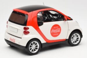 Smart Fortwo 451 Coca-Cola Minichamps 1:18 150036301 Diecast - image 3 of 8