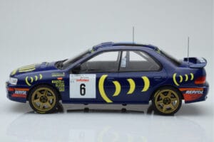 Subaru Impreza 555 #6 P. Liatti / C. Cassina Tour de Corse 1995 IXO 1:18 18RMC063C Diecast - image 3 of 6