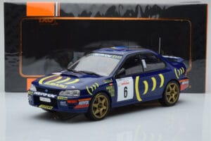 Subaru Impreza 555 #6 P. Liatti / C. Cassina Tour de Corse 1995 IXO 1:18 18RMC063C Diecast - image 6 of 6