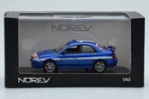 Subaru Impreza GD Gendarmerie Norev 1:43 800075 Diecast - image 4 of 4