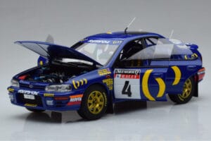 Subaru Impreza #4 C. McRae / D. Ringer Winner RAC Rally 1994 Kyosho 1:18 08962A Diecast - image 2 of 9