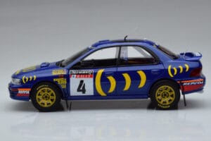 Subaru Impreza #4 C. McRae / D. Ringer Winner RAC Rally 1994 Kyosho 1:18 08962A Diecast - image 4 of 9