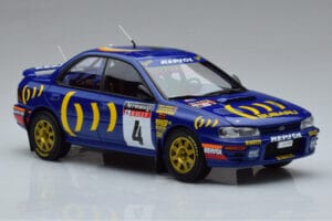 Subaru Impreza #4 C. McRae / D. Ringer Winner RAC Rally 1994 Kyosho 1:18 08962A Diecast - image 5 of 9