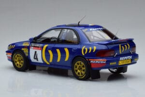 Subaru Impreza #4 C. McRae / D. Ringer Winner RAC Rally 1994 Kyosho 1:18 08962A Diecast - image 6 of 9