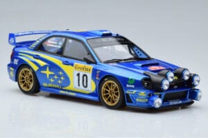 Subaru Impreza WRC #10 T. Makinen / K. Lindstrom Rally Monte Carlo Night Version 2002 Otto 1:18 OT784 Resin - image 4 of 6