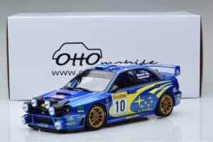 Subaru Impreza WRC #10 T. Makinen / K. Lindstrom Rally Monte Carlo Night Version 2002 Otto 1:18 OT784 Resin - image 6 of 6