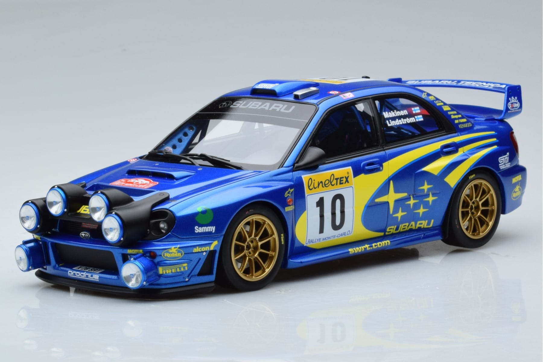Otto Subaru Impreza WRC Makinen Night 2002 1:18