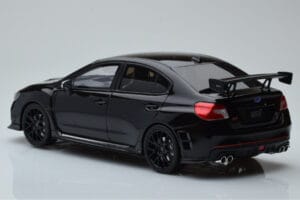 Subaru Impreza WRX STI Nurburgring Challenge Package Black Kyosho 1:18 KSR18021BK Resin - image 5 of 6