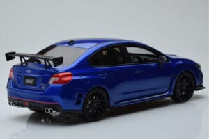 Subaru Impreza WRX STI Nurburgring Challenge Package Blue Kyosho 1:18 KSR18021BL Resin - image 2 of 5