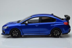 Subaru Impreza WRX STI Nurburgring Challenge Package Blue Kyosho 1:18 KSR18021BL Resin - image 3 of 5
