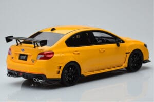 Subaru Impreza WRX STI Nurburgring Challenge Package Yellow Kyosho 1:18 KSR18021Y Resin - image 2 of 5