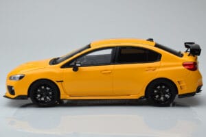 Subaru Impreza WRX STI Nurburgring Challenge Package Yellow Kyosho 1:18 KSR18021Y Resin - image 3 of 5