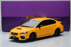Subaru Impreza WRX STI Nurburgring Challenge Package Yellow Kyosho 1:18 KSR18021Y Resin - image 5 of 5