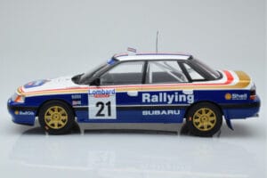 Subaru Legacy RS #21 C. McRae / D. Ringer RAC Rally 1991 IXO 1:18 18RMC080B Diecast - image 3 of 6