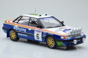 Subaru Legacy RS Night Version #6 M. Alen / I. Kivimaki RAC Rally 1991 IXO 1:18 18RMC080A Diecast - image 4 of 6
