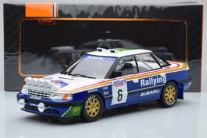 Subaru Legacy RS Night Version #6 M. Alen / I. Kivimaki RAC Rally 1991 IXO 1:18 18RMC080A Diecast - image 6 of 6