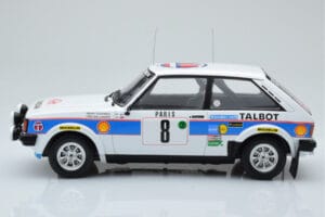 Talbot Sunbeam Lotus Night Version #8 H. Toivonen / P. White Rally Monte Carlo 1981 IXO 1:18 18RMC095B Diecast - image 3 of 6