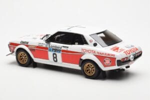 Toyota Celica 2000 GT RA21 #8 H. Mikkola / A. Hertz Lombard RAC Rally 1977 Otto 1:18 OT1044 Resin - image 5 of 6