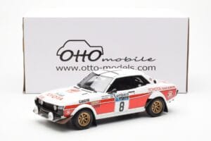Toyota Celica 2000 GT RA21 #8 H. Mikkola / A. Hertz Lombard RAC Rally 1977 Otto 1:18 OT1044 Resin - image 6 of 6