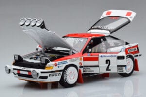 Toyota Celica GT-Four ST165 #2 C. Sainz / L. Moya Winner Rally Monte Carlo 1991 Kyosho 1:18 08961B Diecast - image 2 of 12