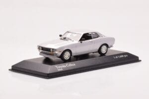 Toyota Celica A20 Silver Minichamps 1:43 400166420 Diecast - image 2 of 4