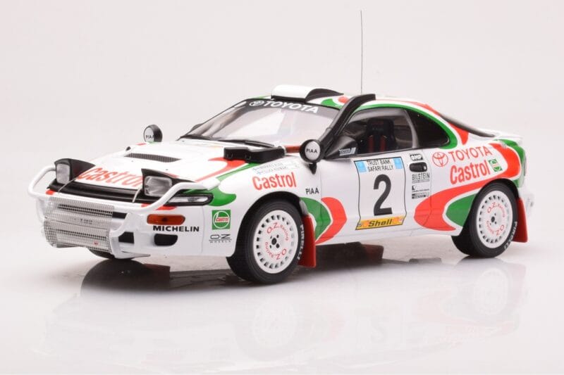 Toyota Celica Turbo 4WD ST185 #2 M. Alén / I. Kivimäki Safari Rally 1993 IXO 1:18 18RMC150B Diecast