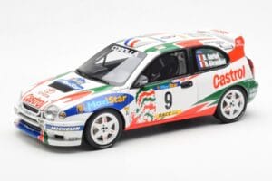 Toyota Corolla WRC #9 D. Auriol / D. Giraudet Rally Catalunya 1998 Otto 1:18 OT1102 Resin