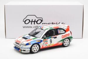 Toyota Corolla WRC #9 D. Auriol / D. Giraudet Rally Catalunya 1998 Otto 1:18 OT1102 Resin - image 6 of 6
