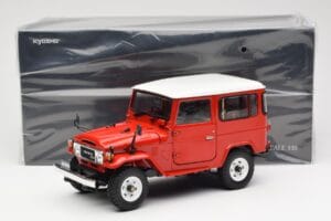 Toyota Land Cruiser FJ40 Van Red Kyosho 1:18 08971R Diecast - image 8 of 8