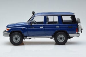 Toyota Land Cruiser J76 Blue Almost Real 1:18 870101 Diecast - image 4 of 7