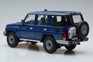 Toyota Land Cruiser J76 Blue Almost Real 1:18 870101 Diecast - image 6 of 7