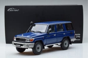 Toyota Land Cruiser J76 Blue Almost Real 1:18 870101 Diecast - image 7 of 7